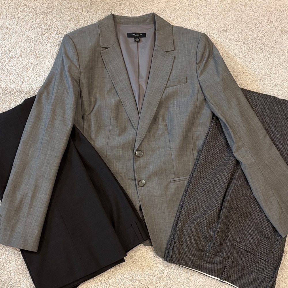 Ann Taylor 3 pc wool suit